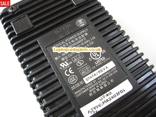  Image 2 for UK Out of stock! Genuine AULT Korea Corp. MEDICAL Power Supply MW24KA4665F22 24V 6.25A 150W Ac Adapter  