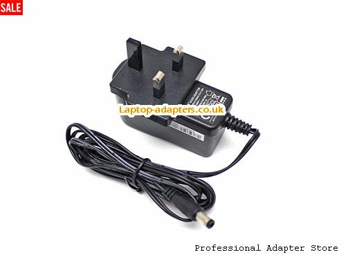  Image 2 for UK £9.99 Genuine UK Moso XKD-C1000IC 12.0-12W Ac Adaptor 12.0v 1A 