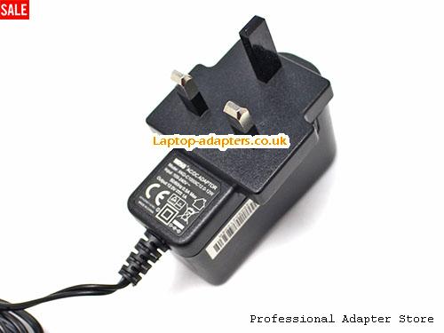 Image 4 for UK £9.99 Genuine UK Moso XKD-C1000IC 12.0-12W Ac Adaptor 12.0v 1A 