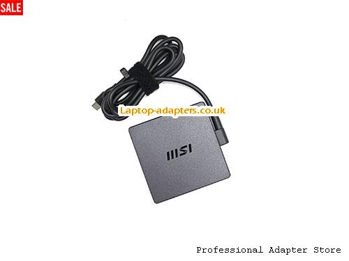  Image 3 for UK £50.94 Genuine MSI A21-100P1A Ac Adapter A100AP05P 20v 5A 100W Type c Power Supply 
