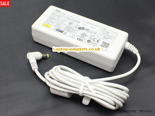  Image 2 for UK £15.98 Genuine White NEC PC-VP-WP45 Ac Adapter 19V 3.16A 60W ADP-60NH Power Supply 