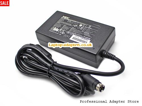  Image 2 for UK £24.67 Genuine NEC ADPI003A AC Adapter 24v 2.1A Power Supply Round with 3 Pins for Printer 