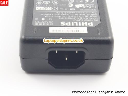  Image 3 for UK £21.92 Genuine Philips LSE9901B1860 ac adapter 18v 3.33A 60W Switching Power Adapter 