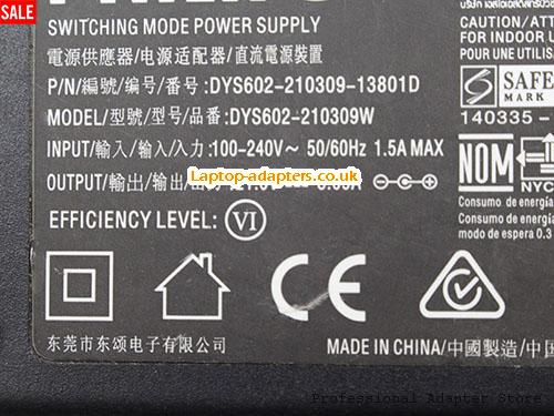  Image 2 for UK £18.60 Genuine Philips DSY602-210309-13801D AC Adapter 21.0v 3.09A 65W DYS602-110309W Power Supply 