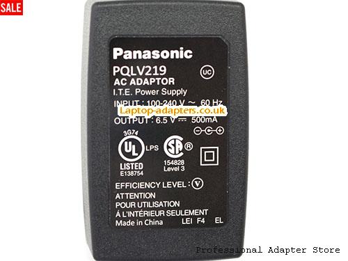  Image 2 for UK £9.77 Genuine POLV219 Ac Adapter 6.5v 500ma for Panasonic Cordless telephone PLQLV226 