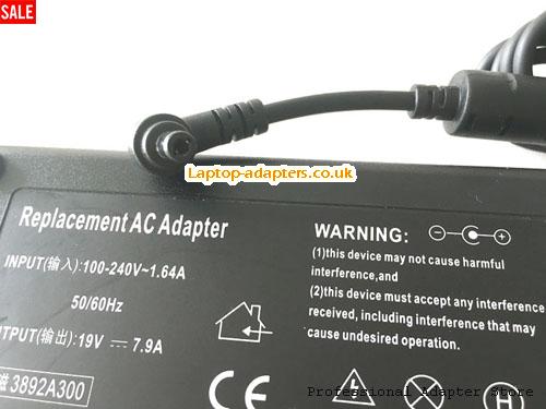  Image 5 for UK £27.14 Replacement 19V 7.9A Ac Adapter 150W for Razer RC30-0083 RC30-00830100 