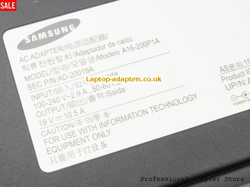  Image 4 for UK £32.33 Genuine Samsung AD-20019A Ac Adapter A16-200P1A 19V 10.5A Power Supply 