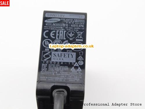  Image 4 for UK £23.49 UK Samsung 19.0v 3.1A 59W Power Charger A5919_KPNL Ac Adapter 59W 
