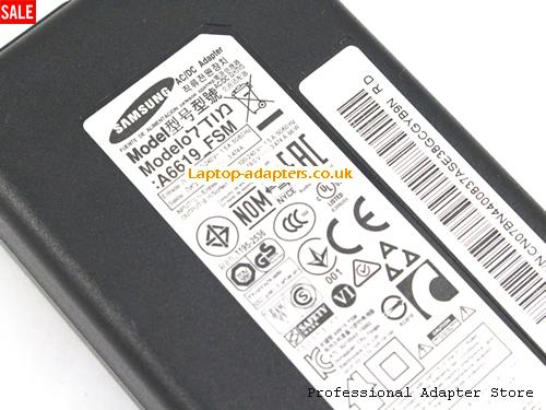  Image 3 for UK £18.79 Genuine Samsung A6619_FSM Ac Adapter 19v 3.474A for UE32J4570 UN32J4570 Series Monitor 