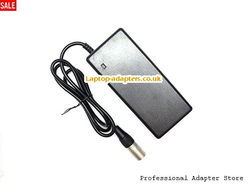  Image 3 for UK £26.34 Genuine Sans SSLC084V42 Li-ion Battery Charger for Electric scooter Round with 3 Pins 