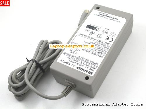  Image 1 for UK £25.88 Genuine Sharp E6B27D ac adapter UADP-A043WJPZ 12v 6.67A 4 Pin Grey Power Supply 
