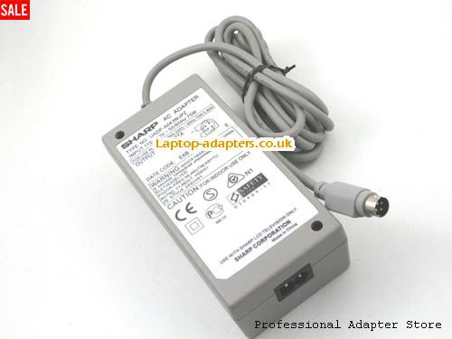  Image 2 for UK £25.88 Genuine Sharp E6B27D ac adapter UADP-A043WJPZ 12v 6.67A 4 Pin Grey Power Supply 
