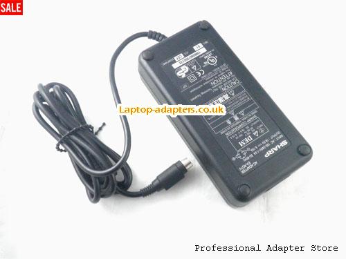  Image 3 for UK £27.97 Genuine Sharp EA-PD1V Ac Adapter 19.5v 6.15A 120W Power Supply Round 4 Pin 