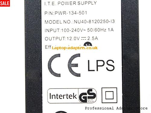  Image 2 for UK £16.84 Genuine Simplycharged PWR-134-501 Ac Adapter NU40-8120250-I3 12.0v 2.5A 30W Power Supply 
