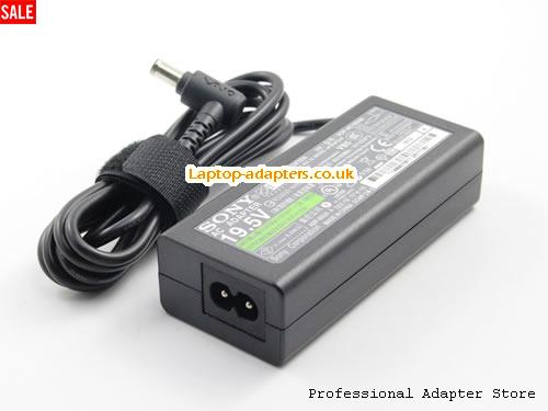  Image 3 for UK £22.52 65W 19.5v for Genuine SONY VAIO VGP-AC19V43 PCGA-AC19V1 VGP-AC19V48 VPCS132FX laptop charger adapter 