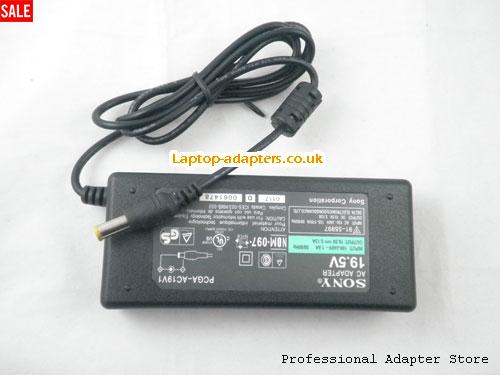  Image 3 for UK £24.88 AC Adapter for SONY PCG-GRS100 PCGA-AC19V1 PCGA-AC19V4 VGP-AC19V7 AC Adapter  19.5V 5.13A 