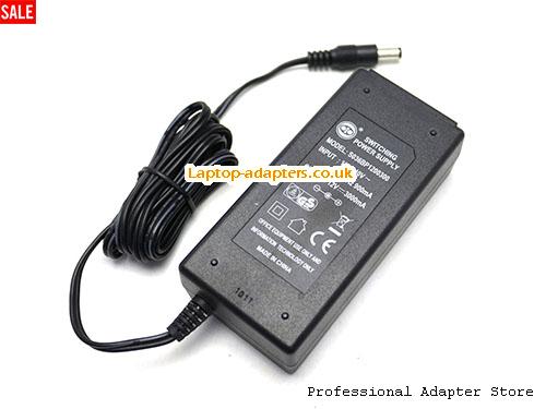  Image 2 for UK £17.52 Genuine Black S036BP1200300 Switching Power Adapter for Teufel sound Bar 12v 3000mA 