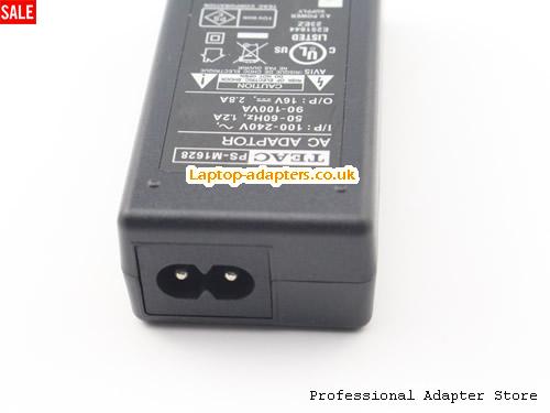  Image 4 for UK £14.69 TEAC PS-M1628 AC Adapter 16v 2.8A Power supply 45W 