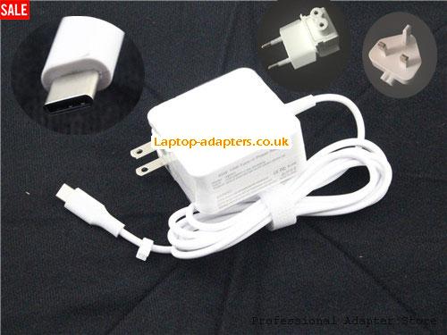  Image 1 for UK £16.85 Universal A450C Ac adapter 20v 2.25A,15V 3A, 14.5V 2A, 9V 3A,5V 3A Type C tip for Apple A1534 A1540 