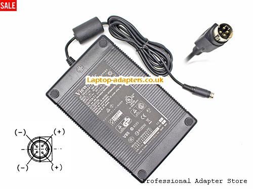  Image 1 for UK £38.10 Genuine ViewSonic ADP-150UB B AC Adapter 24V 7A 168W Power Supply Round with Pin 
